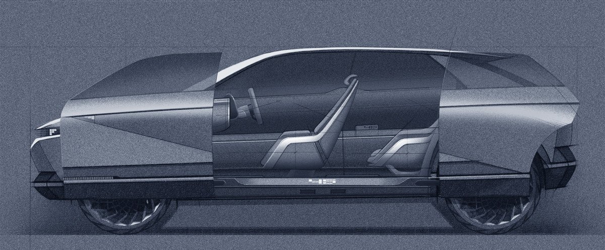 Hyundai 45 EV Concept: un homenaje al Pony Coupe Concept
