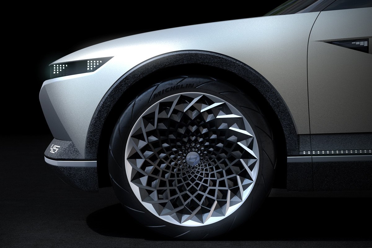 Hyundai 45 EV Concept: un homenaje al Pony Coupe Concept