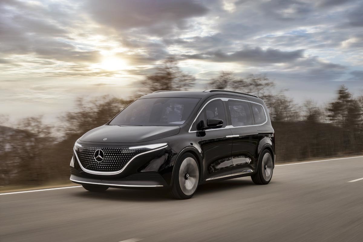 Mercedes Concept EQT: el monovolumen eléctrico del Clase T