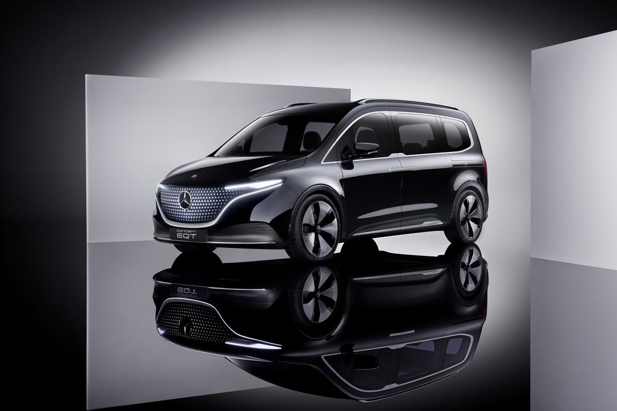 Mercedes Concept EQT: el monovolumen eléctrico del Clase T