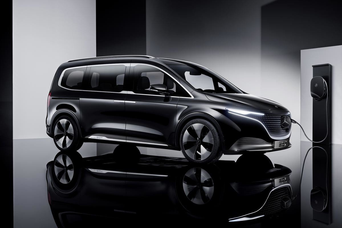 Mercedes Concept EQT: el monovolumen eléctrico del Clase T