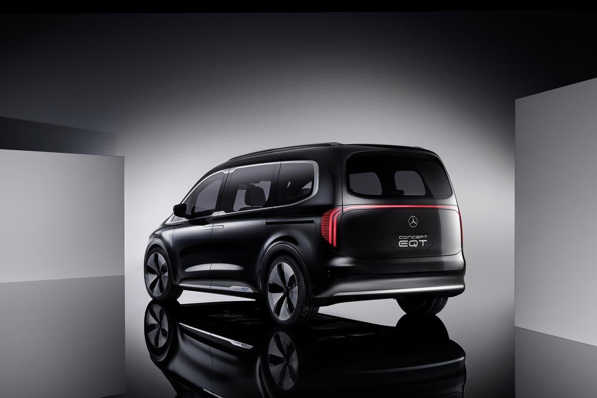 Mercedes Concept EQT: el monovolumen eléctrico del Clase T