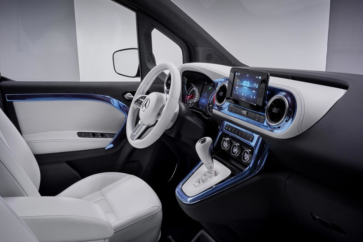 Mercedes Concept EQT: el monovolumen eléctrico del Clase T