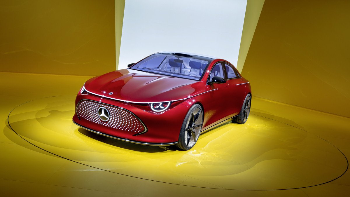 Mercedes CLA Concept, así será el nuevo eléctrico deportivo de la marca de la estrella 
