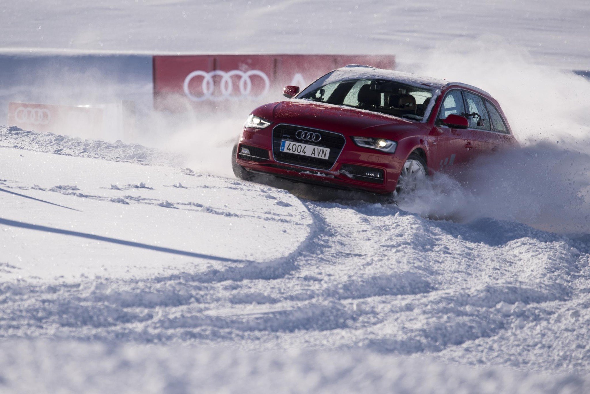 Ya están preparados los cursos Audi Winter driving experience 2016