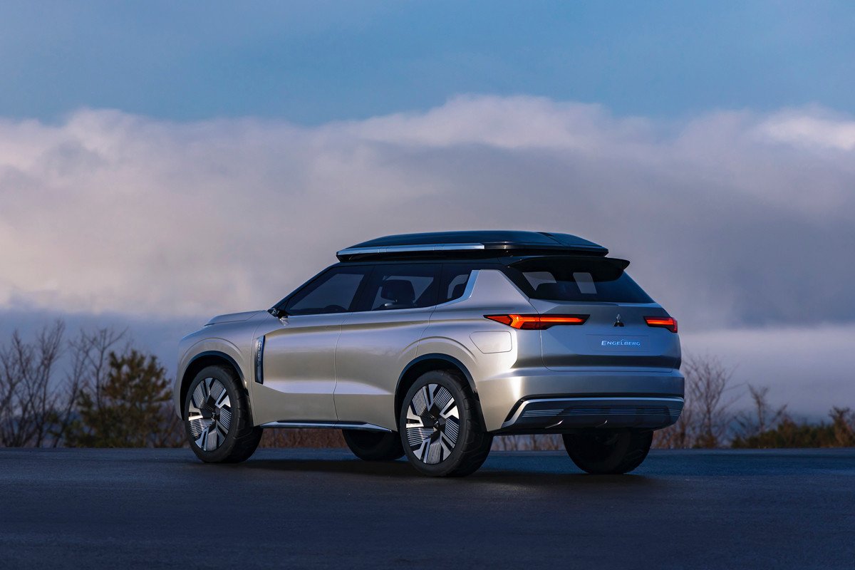 Mitsubishi Engelberg Tourer Concept, un Outlander PHEV mejorado