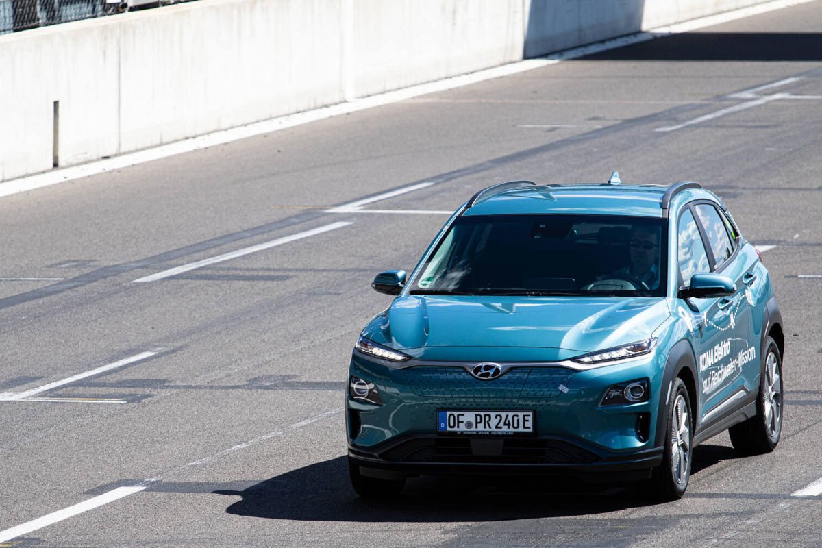 Récord de autonomía: Hyundai consigue recorrer más de 1.000 km con un Kona eléctrico