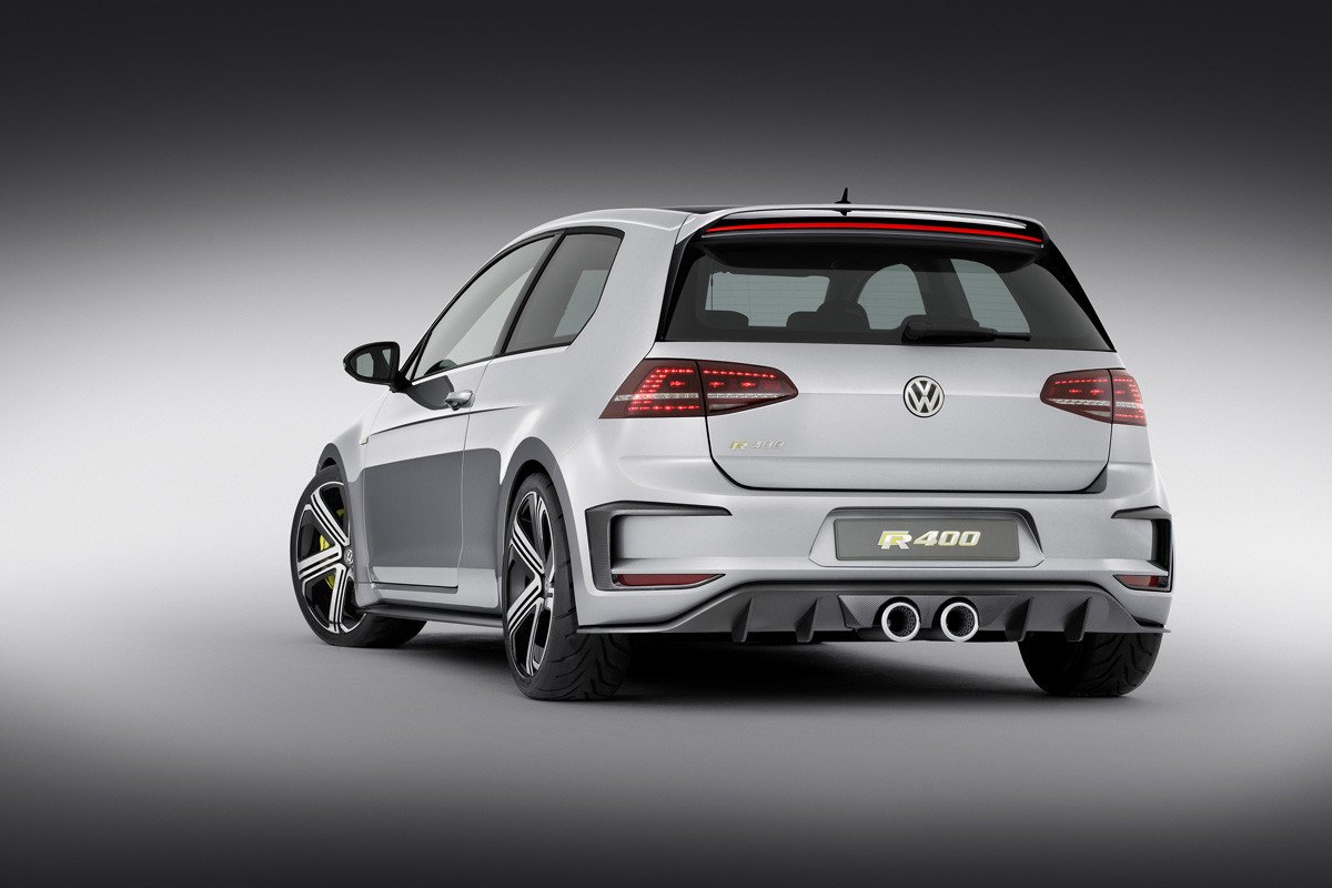 Volkswagen Golf R 400, tuning de marca para el Golf más 