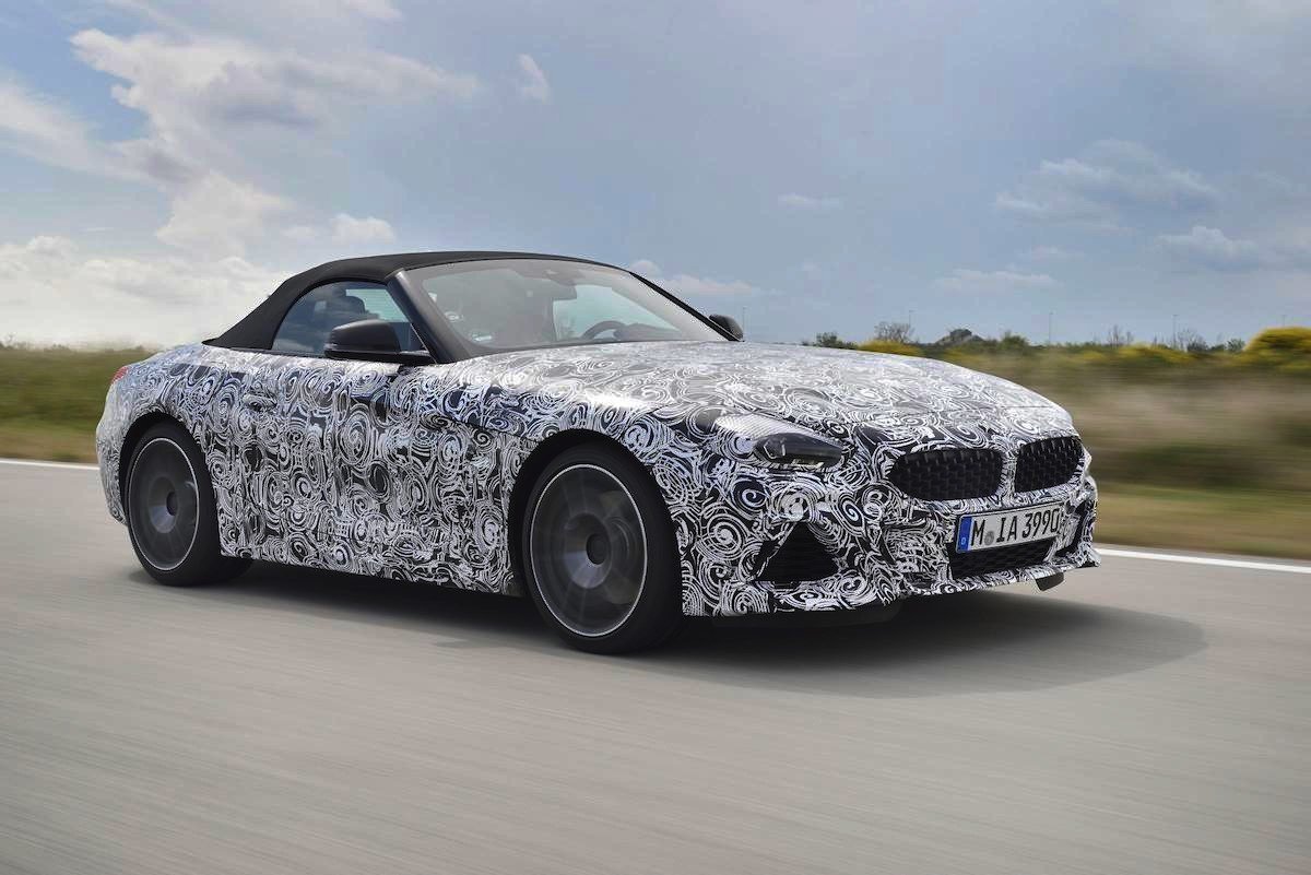 Nuevo BMW Z4, desvelado en versión camuflada antes de París
