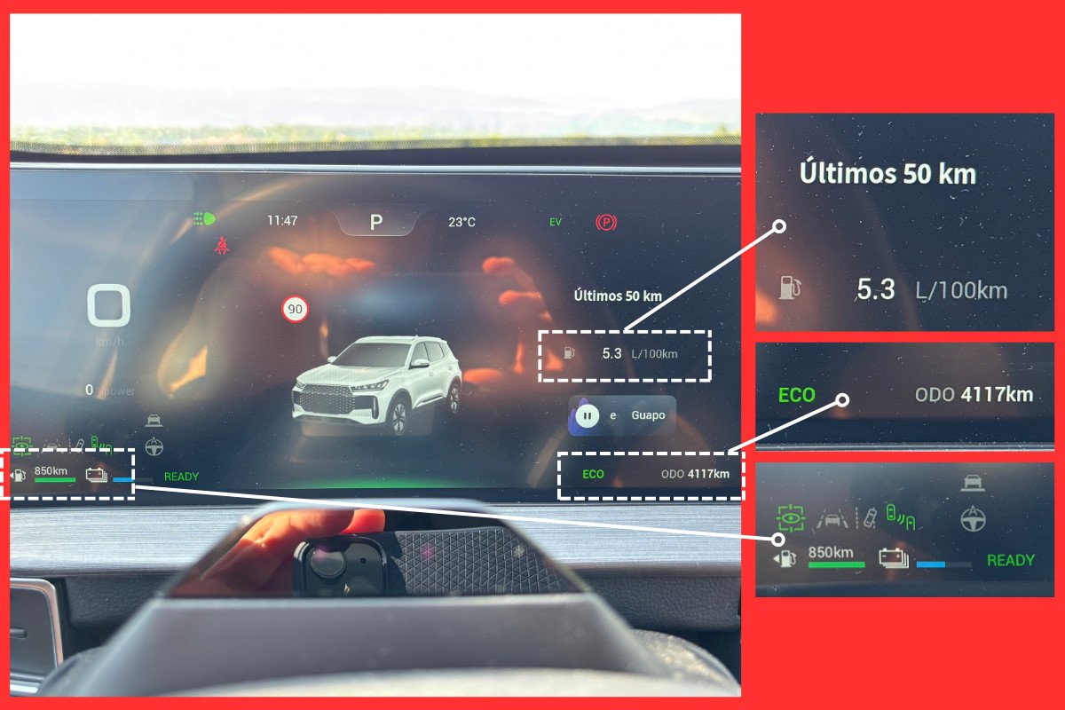 Consumo real del EBRO S400 híbrido
