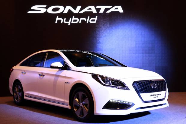Hyundai presenta el Sonata Híbrido que llegará en 2015