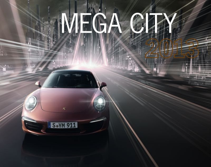 Calendario Porsche 2013: Mega City
