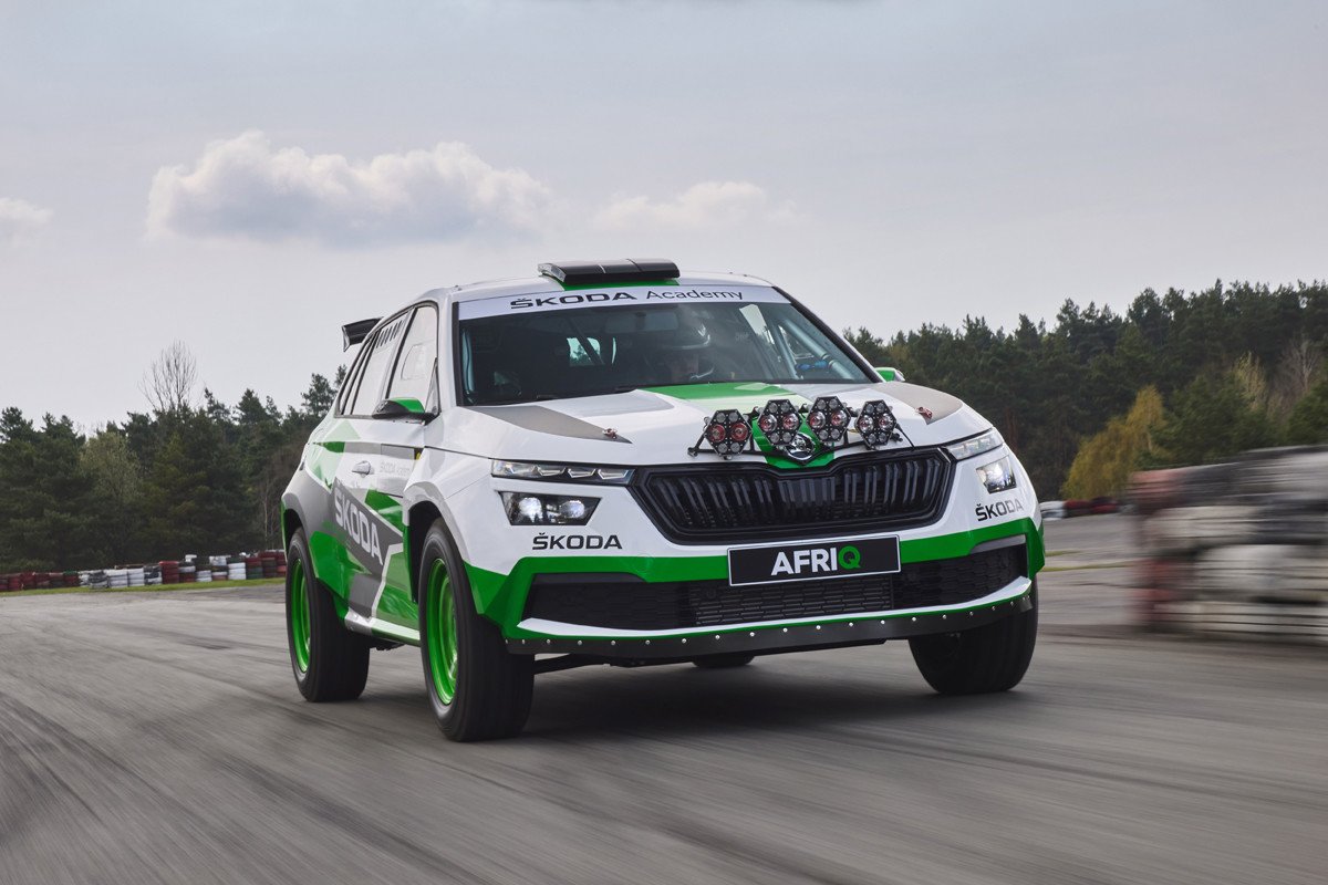 Los estudiantes de Skoda animan a la marca a participar en el Dakar creando el Afriq
