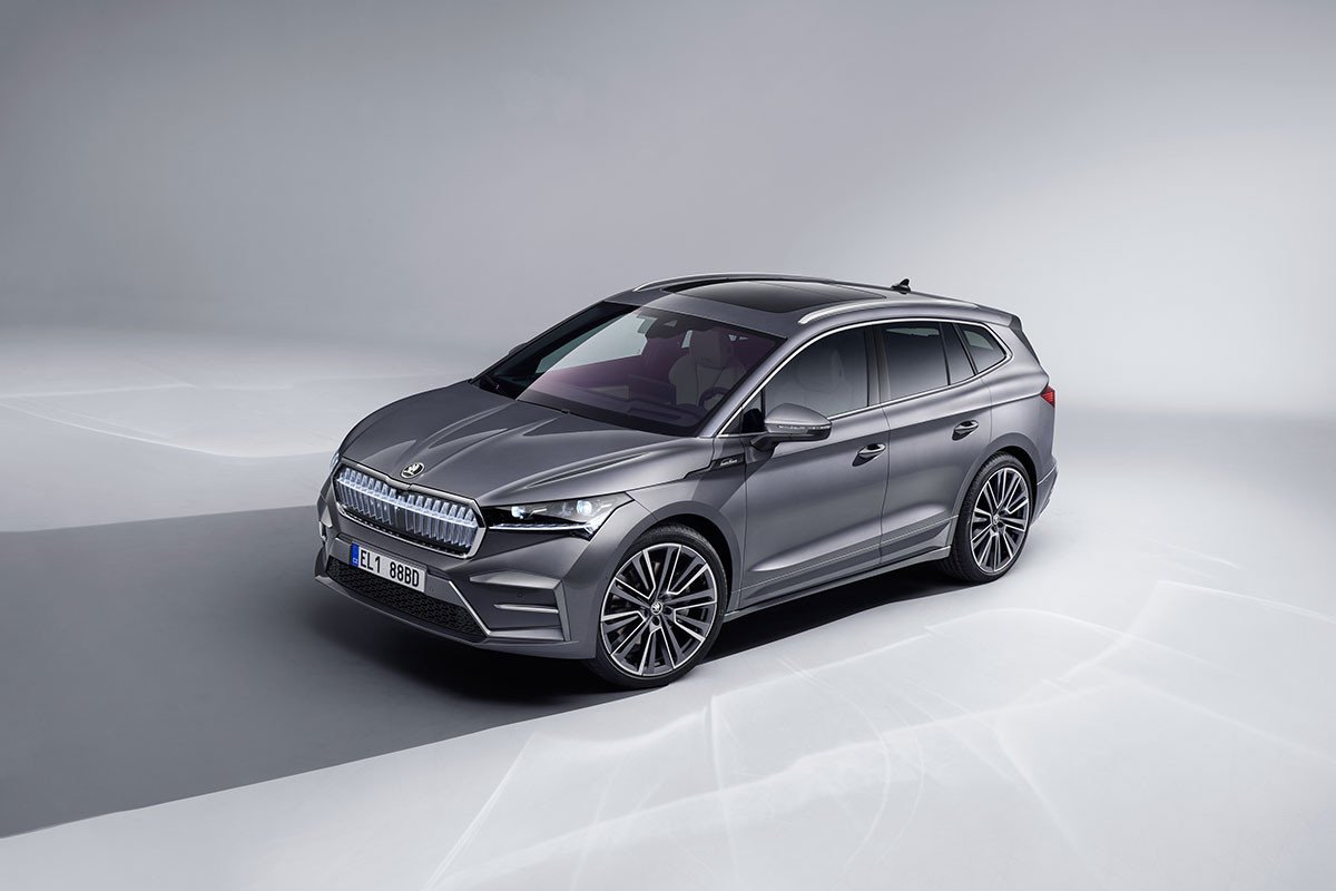 Novedades para el Skoda Enyaq: más potencia, autonomía y nuevo acabado Laurin&Klement