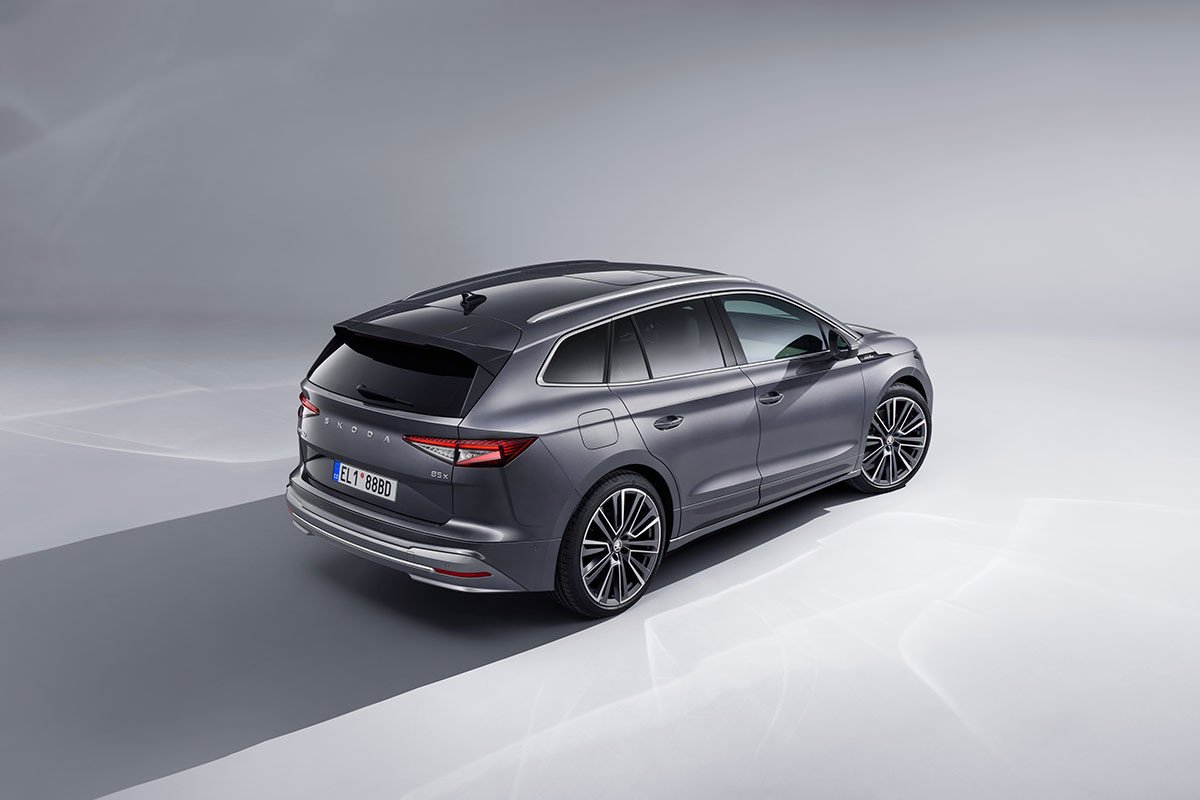 Novedades para el Skoda Enyaq: más potencia, autonomía y nuevo acabado Laurin&Klement