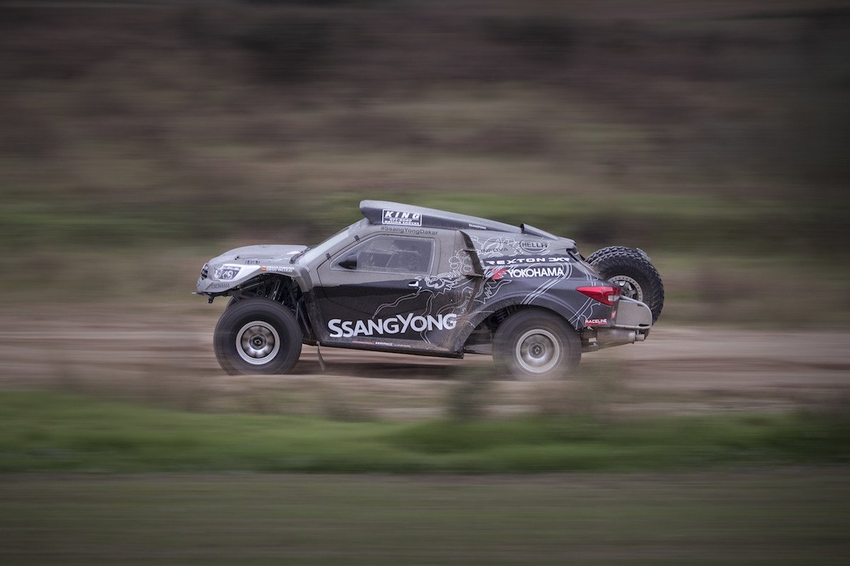 SsangYong España y Óscar Fuertes en el Dakar 2019