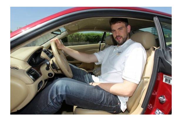 Marc Gasol y su Jaguar XK