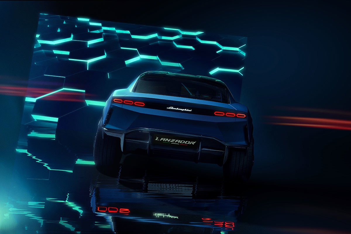 Lanzador: el prototipo que anticipa cómo será el primer eléctrico 100% de Lamborghini