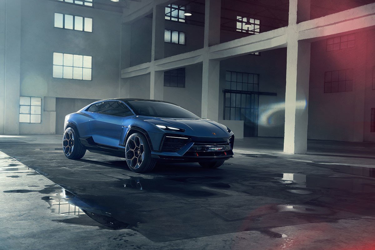 Lanzador: el prototipo que anticipa cómo será el primer eléctrico 100% de Lamborghini