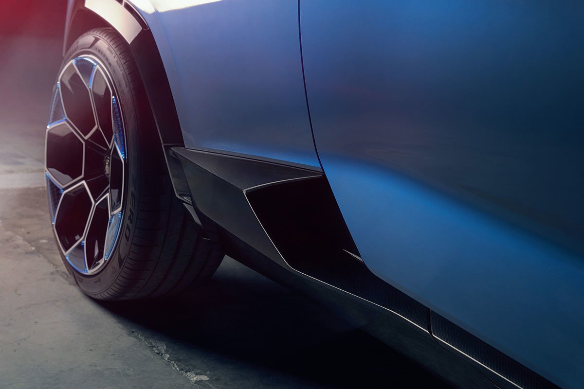 Lanzador: el prototipo que anticipa cómo será el primer eléctrico 100% de Lamborghini