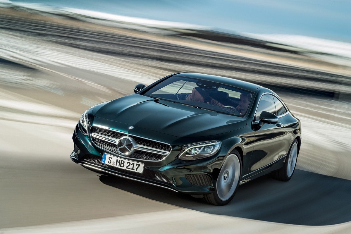 Mercedes Clase S Coupé, estilizando la berlina