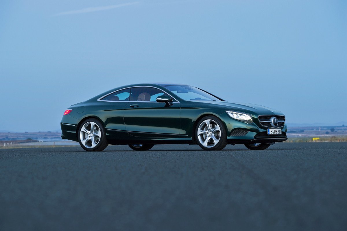 Mercedes Clase S Coupé, estilizando la berlina