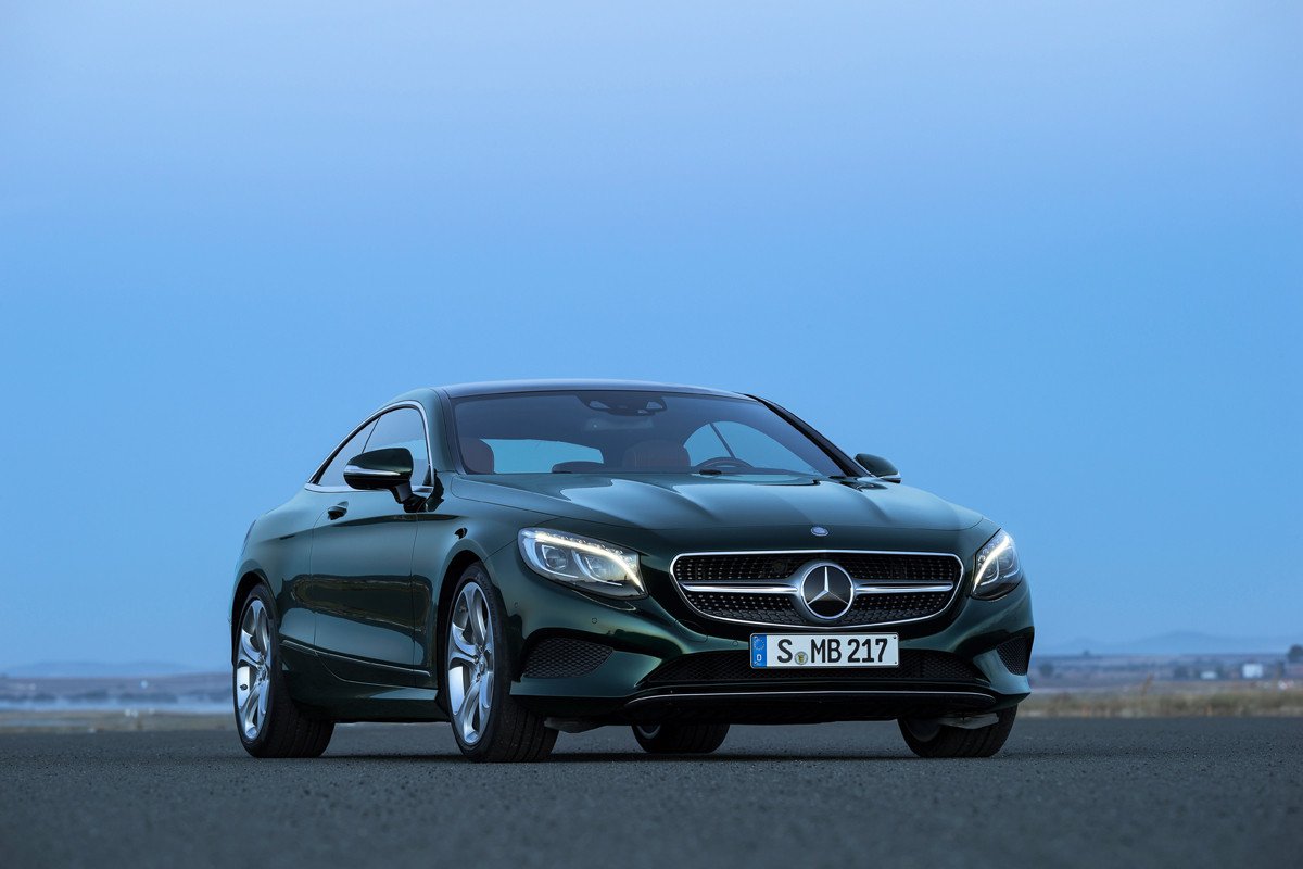 Mercedes Clase S Coupé, estilizando la berlina