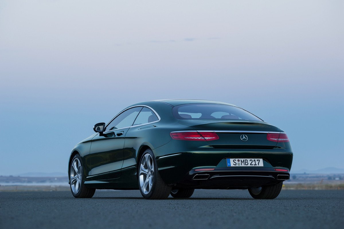 Mercedes Clase S Coupé, estilizando la berlina