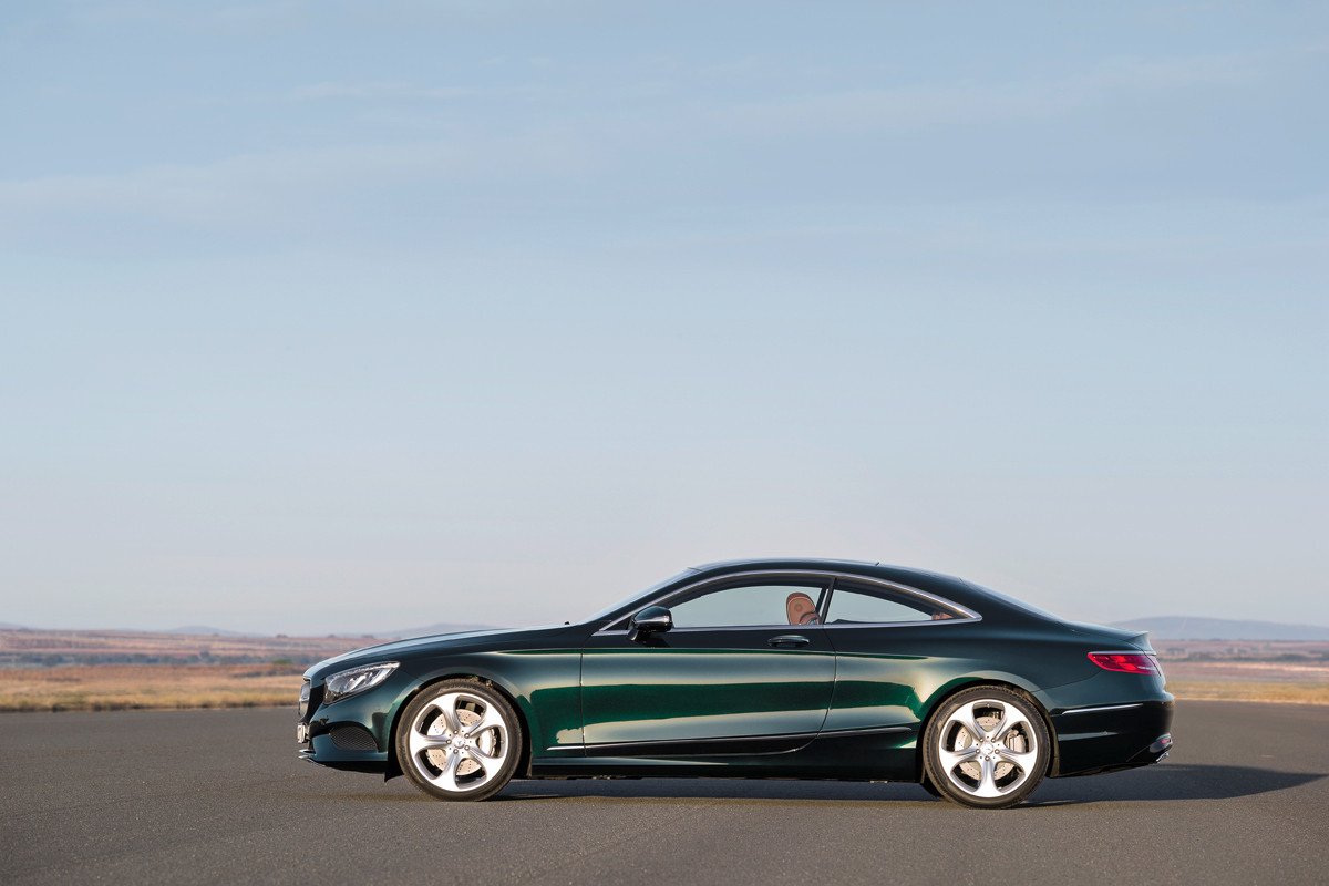 Mercedes Clase S Coupé, estilizando la berlina