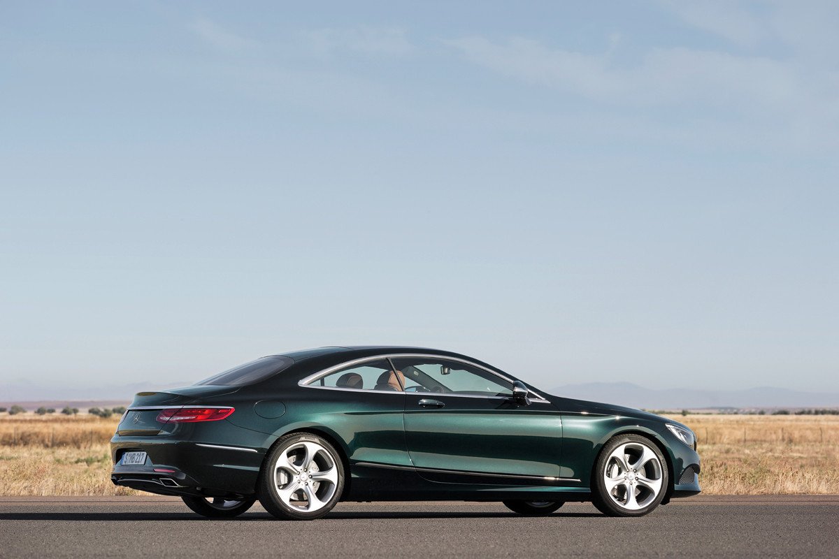 Mercedes Clase S Coupé, estilizando la berlina