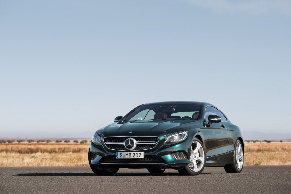 Mercedes Clase S Coupé, estilizando la berlina