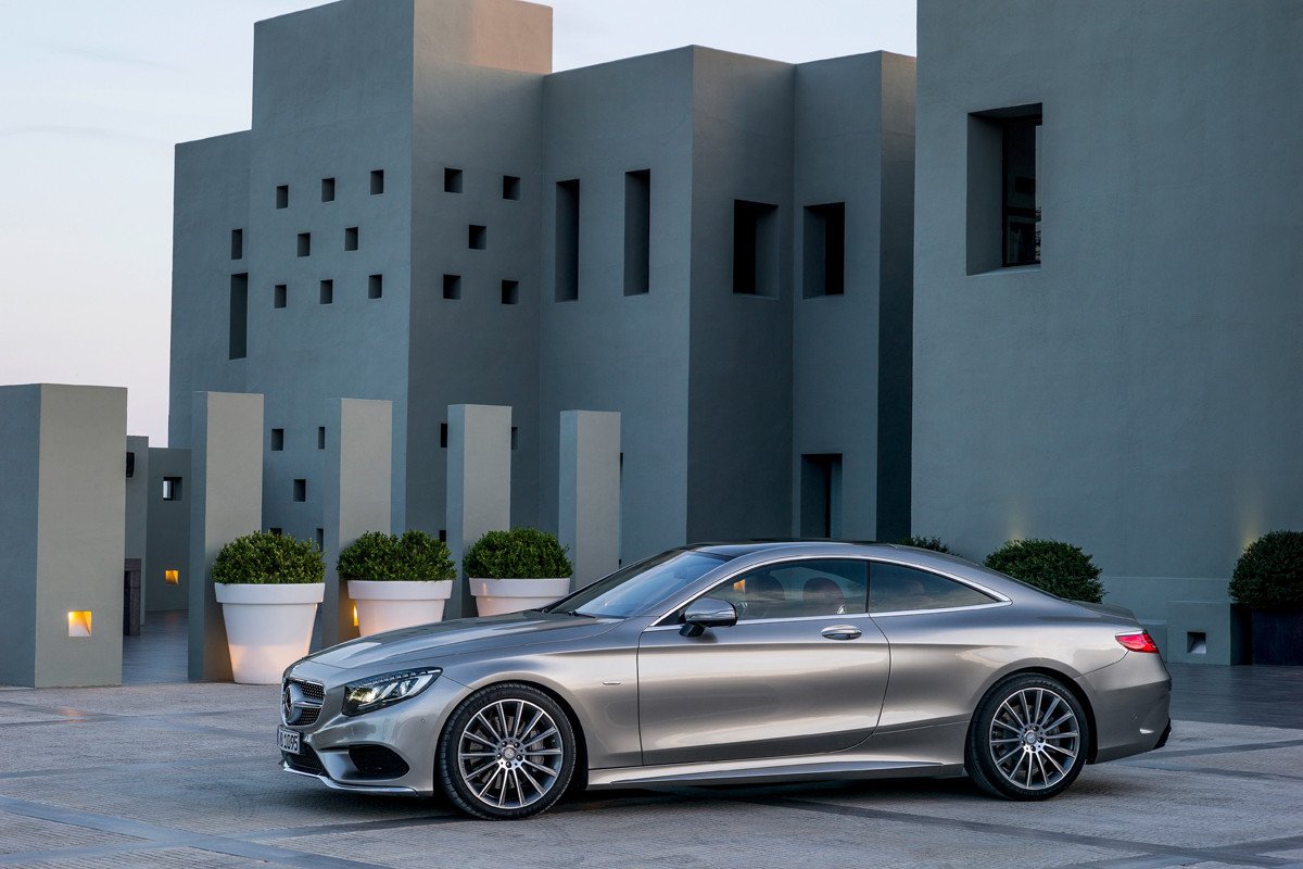 Mercedes Clase S Coupé, estilizando la berlina