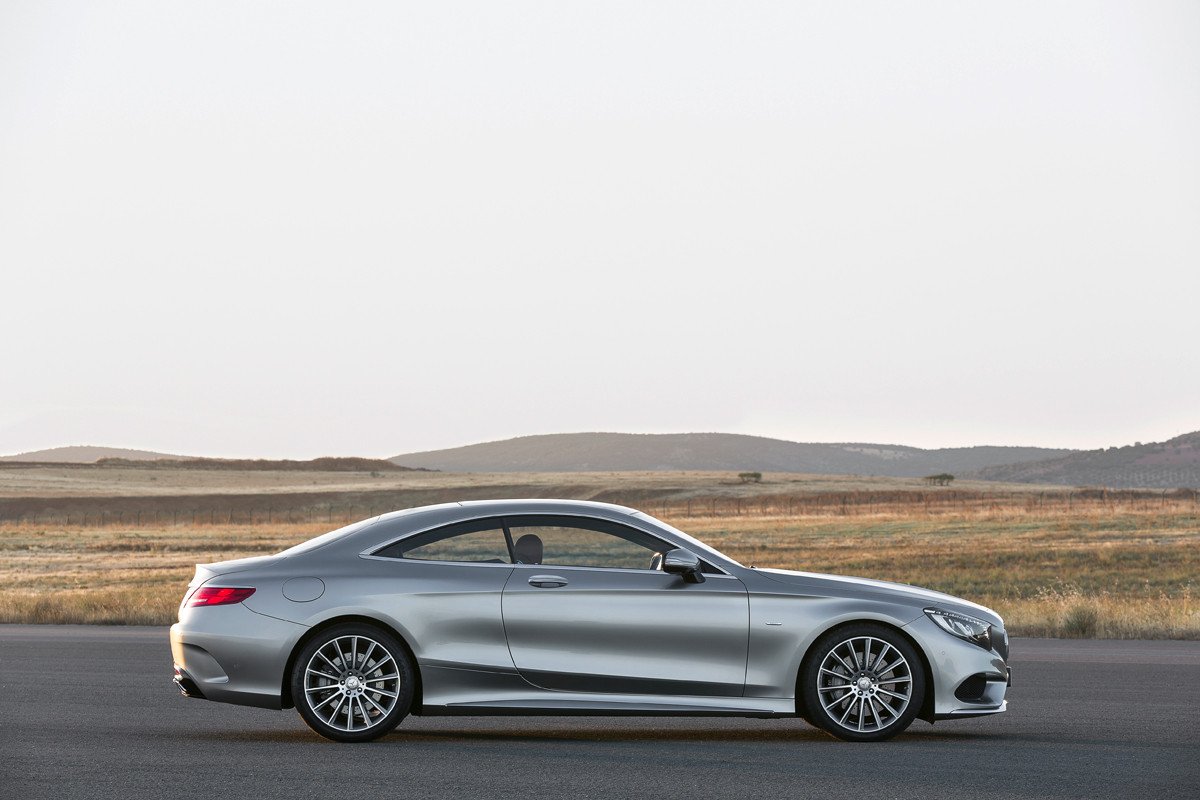 Mercedes Clase S Coupé, estilizando la berlina