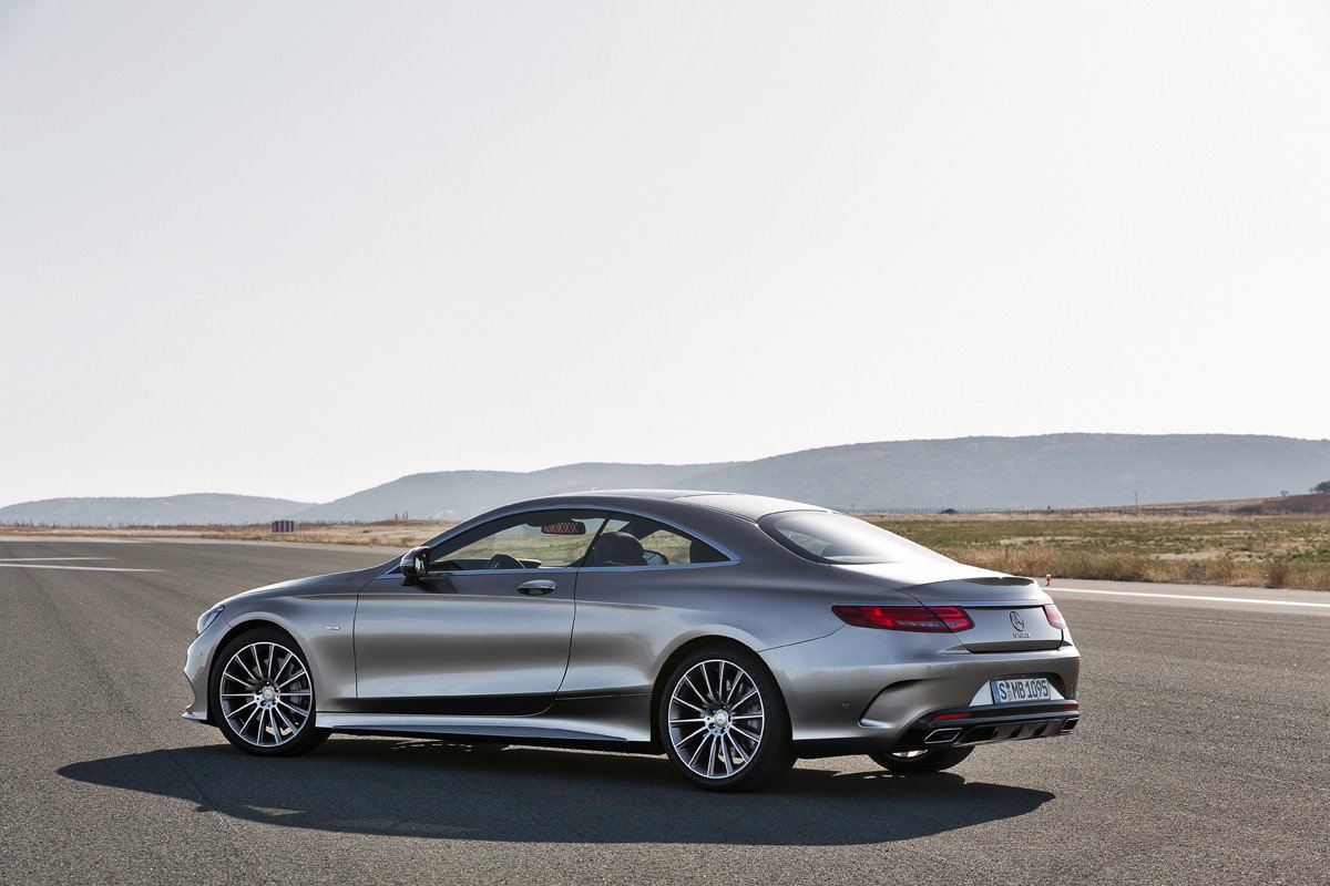 Mercedes Clase S Coupé, estilizando la berlina