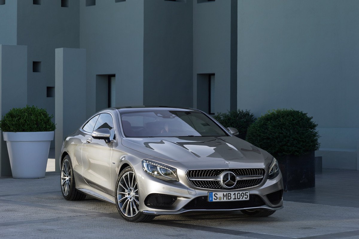 Mercedes Clase S Coupé, estilizando la berlina