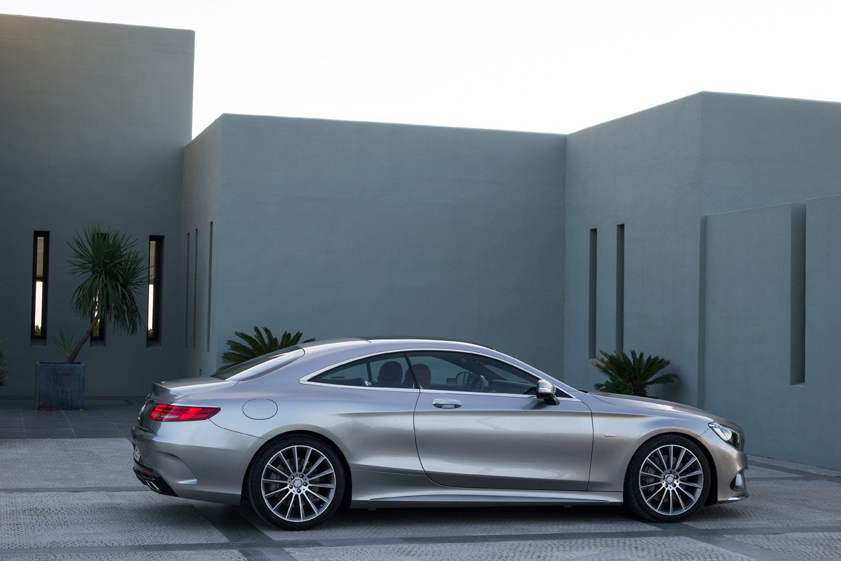 Mercedes Clase S Coupé, estilizando la berlina