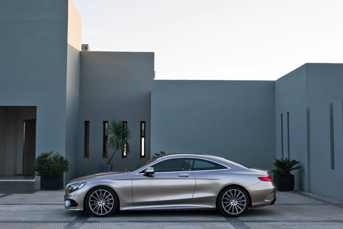 Mercedes Clase S Coupé, estilizando la berlina