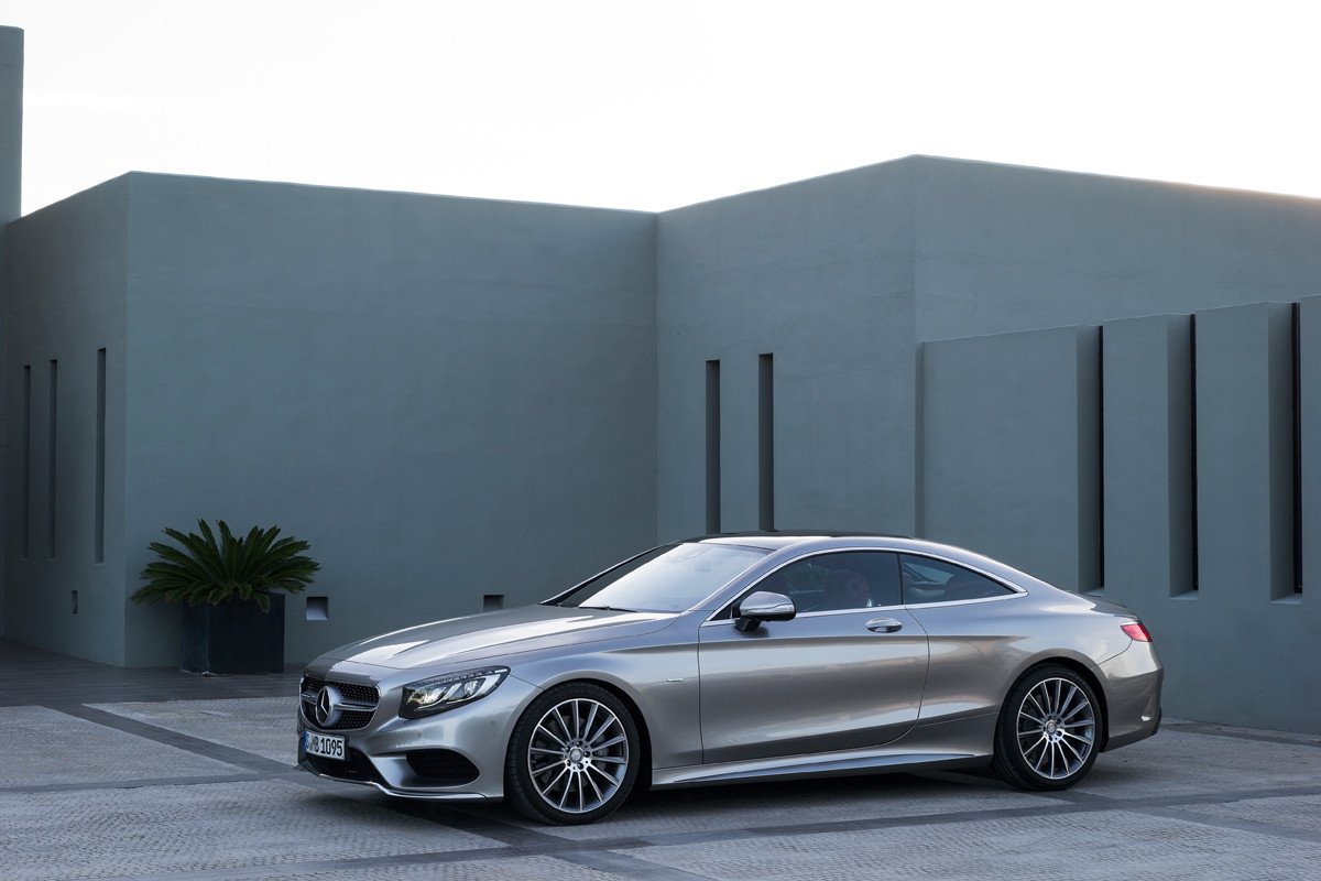 Mercedes Clase S Coupé, estilizando la berlina