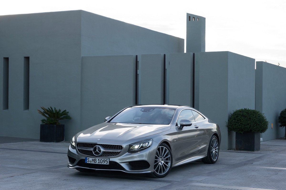 Mercedes Clase S Coupé, estilizando la berlina
