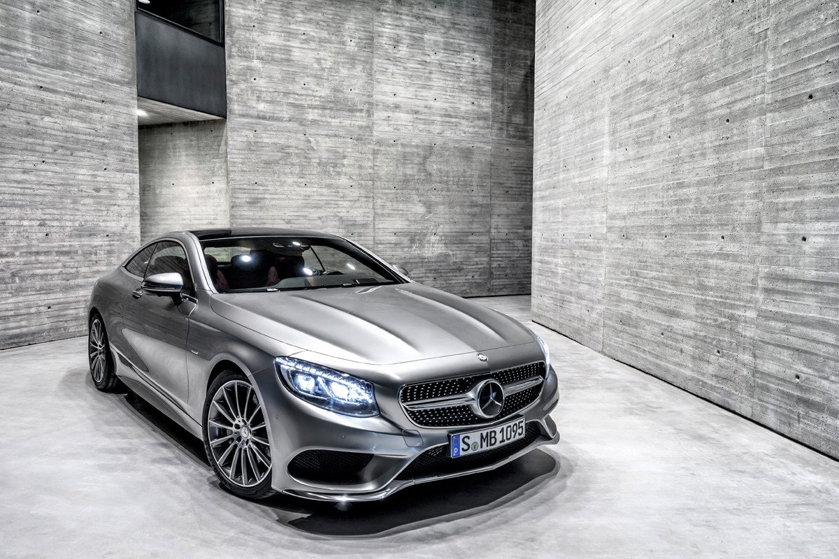 Mercedes Clase S Coupé, estilizando la berlina