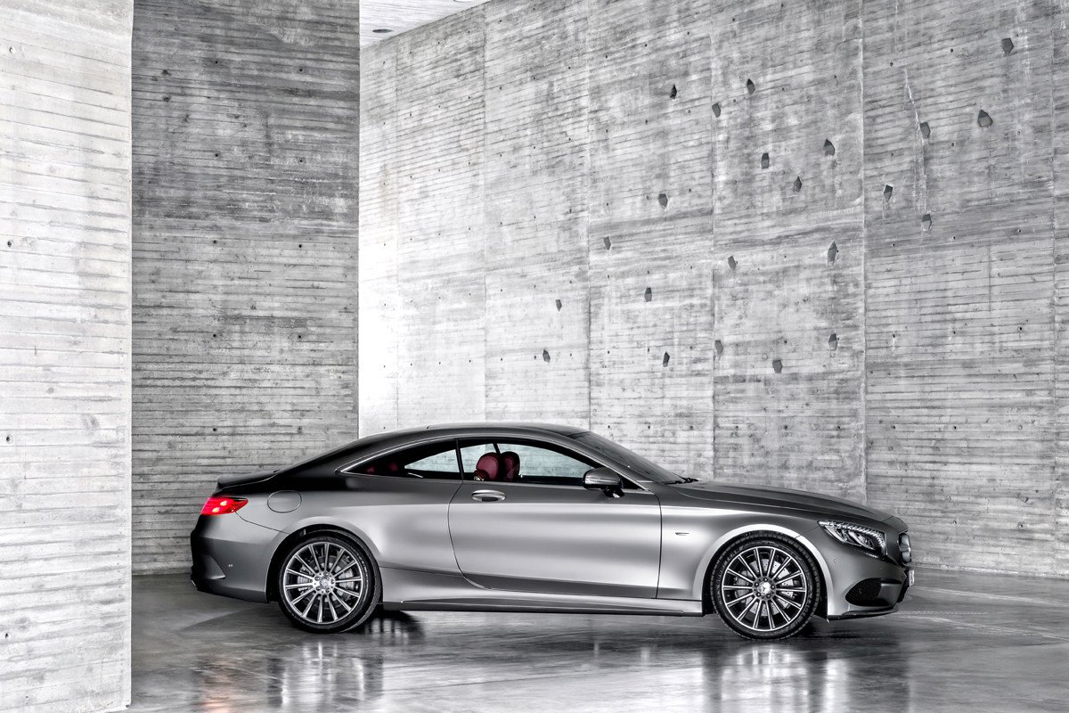 Mercedes Clase S Coupé, estilizando la berlina