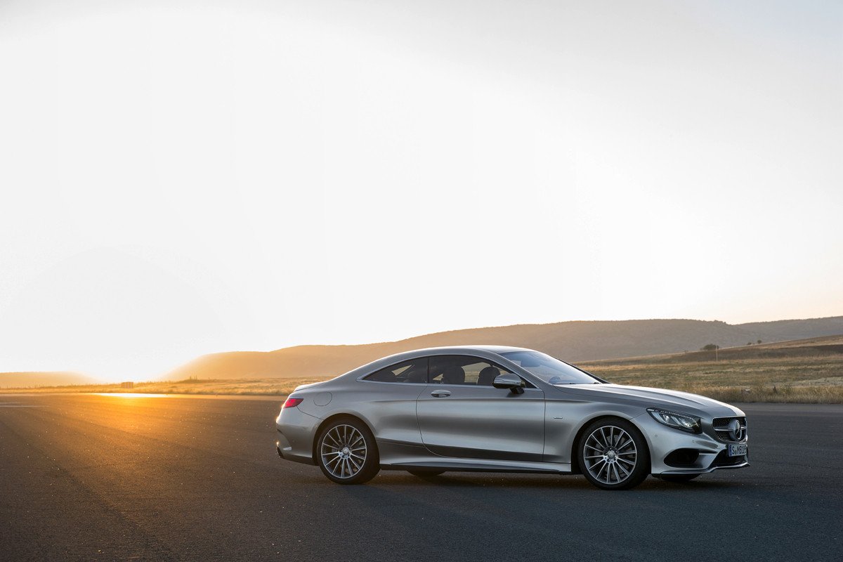 Mercedes Clase S Coupé, estilizando la berlina