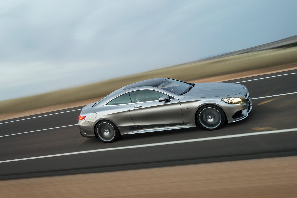 Mercedes Clase S Coupé, estilizando la berlina