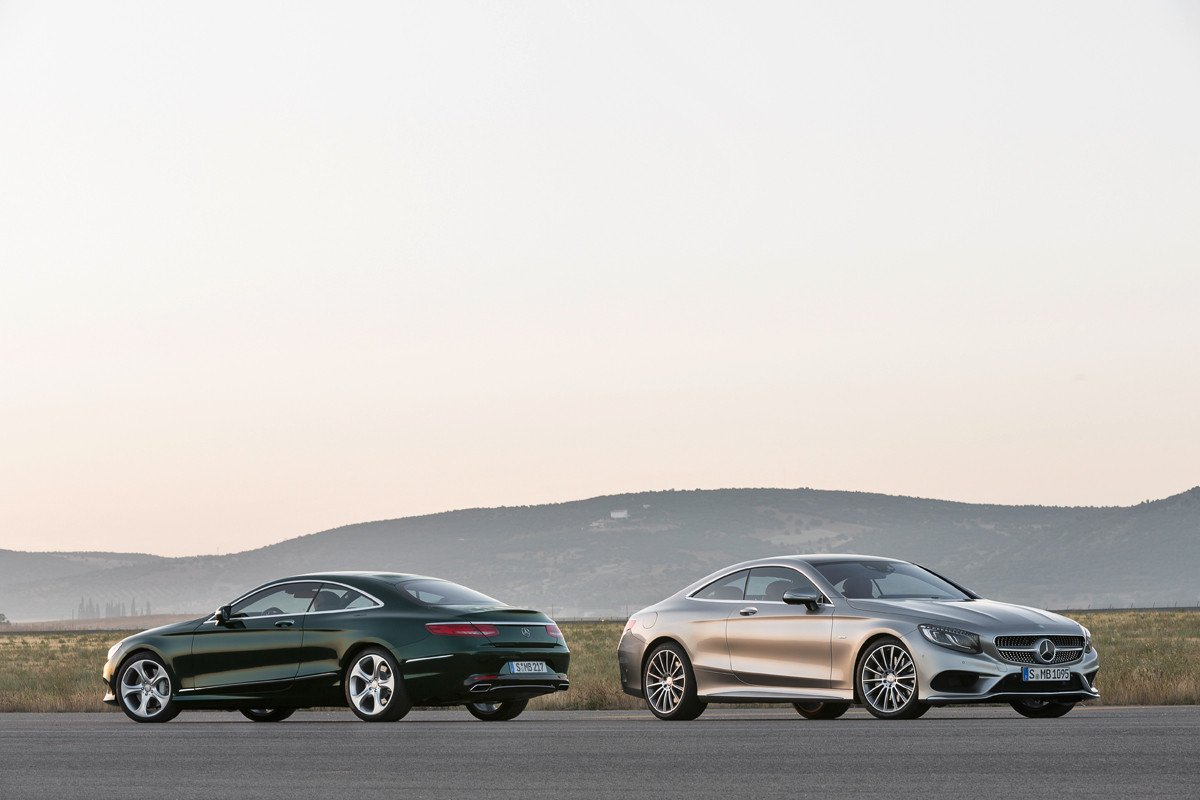 Mercedes Clase S Coupé, estilizando la berlina
