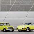 El MINI felicita al Porsche 911 por su 50 cumpleaños