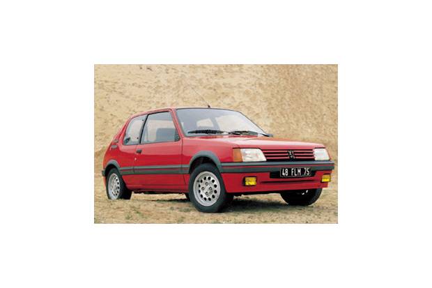 Los Peugeot 205 deportivos