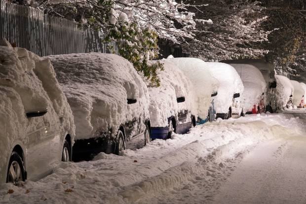 ¿Cuando se irá la nieve de nuestras carreteras y calles? Tenemos frío para rato...