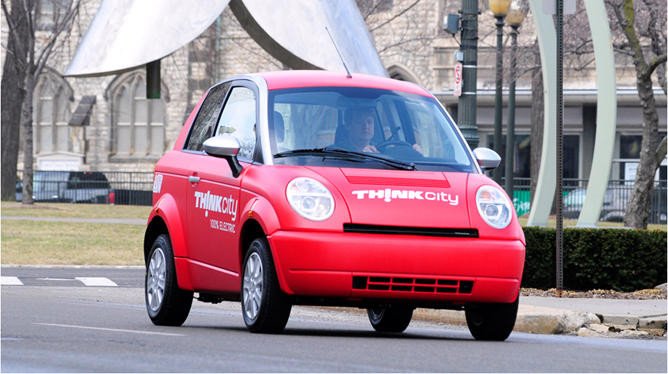 Coche ecológico: Think City, totalmente eléctrico