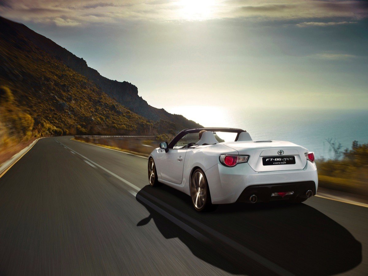 Toyota FT 86 Open, la versión Cabrio del GT 86 asoma la patita
