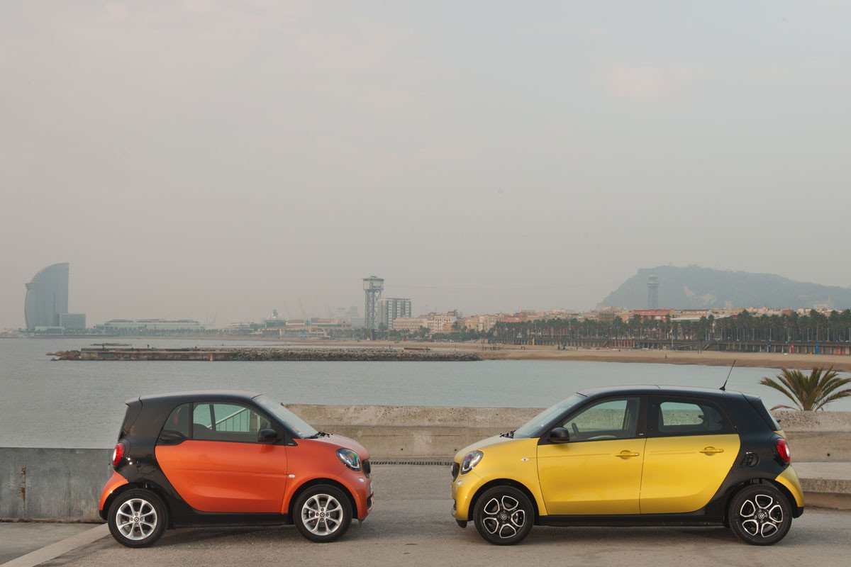 Nuevos smart fortwo y forfour, ¿la conquista definitiva de la ciudad?